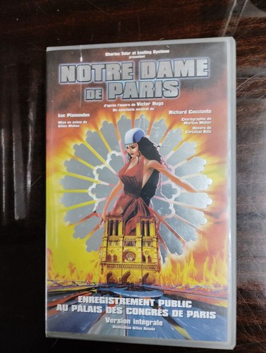 Vhs notre dame paris - vhs, |